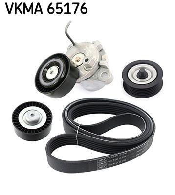 Kit de courroie d'accessoire (Courroie d’alternateur) SKF ref. VKMA 65176